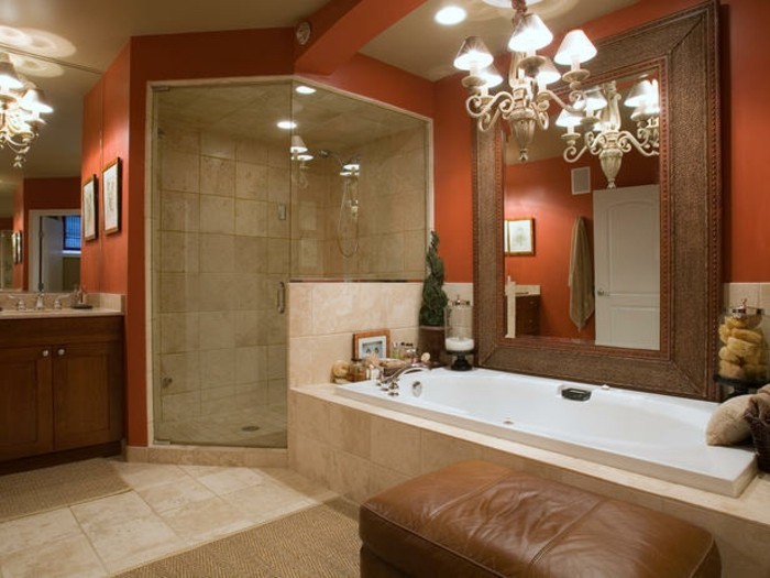 moderne rêve salles de bains-design-confortable-ambiente-grand-éclairage