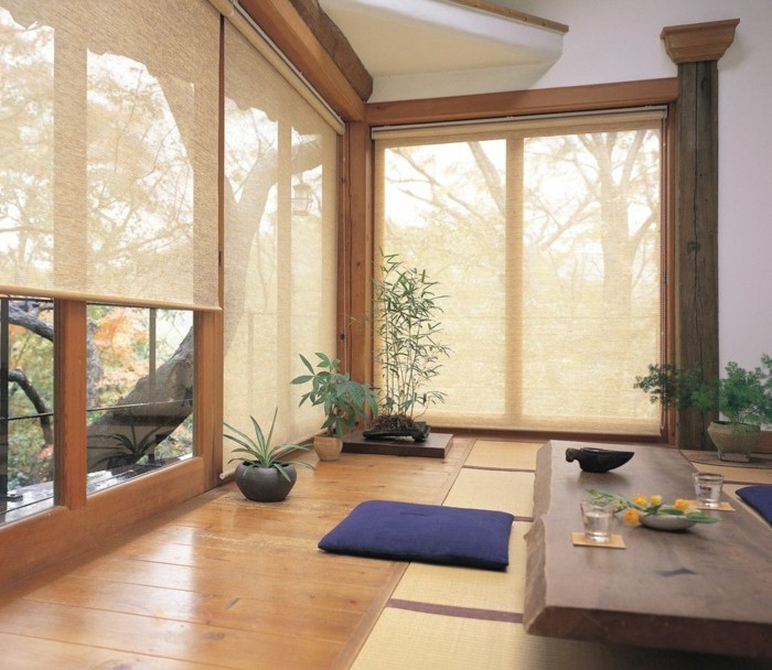 आधुनिक उष्णकटिबंधीय-अंधा खिड़की-सजाने-विचारों