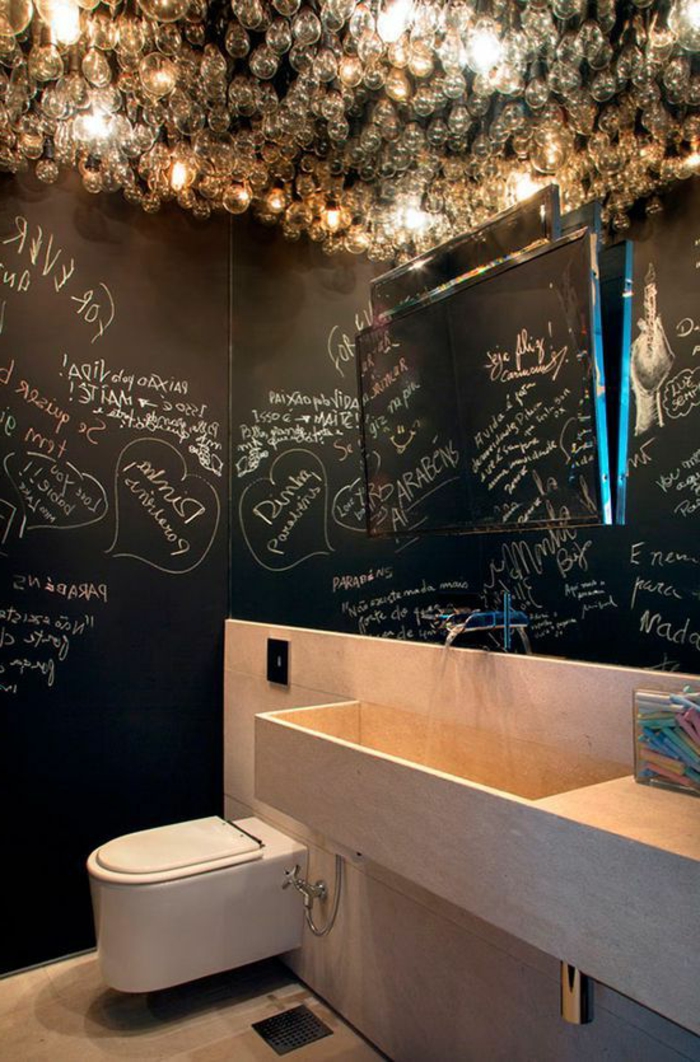 आधुनिक बुरा-सेट-मूल-बाथरूम विचारों रोशनी-साथ-अच्छा डिजाइन बाथरूम-सजाने-शिलालेख