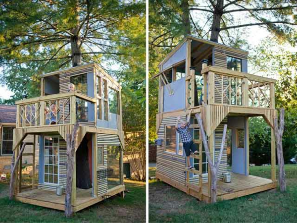 מודרני-עץ-בניין-עצמך-ילדים-משחק