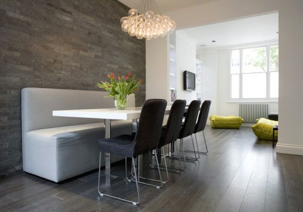 moderne et design attrayant-salle à manger-canapé-élégant moderne