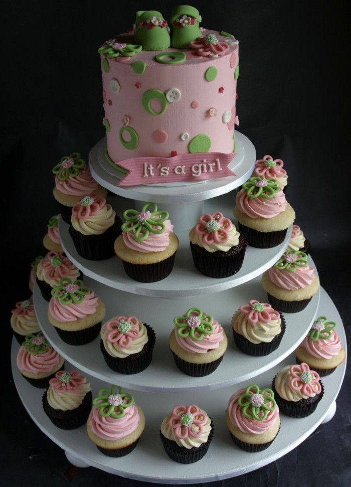 muffins-décorez-baby-anniversaire-il-est-un-filles