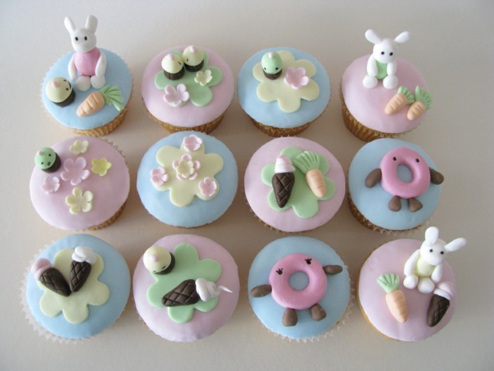 muffins-décorez-bébé-anniversaire-jumeaux