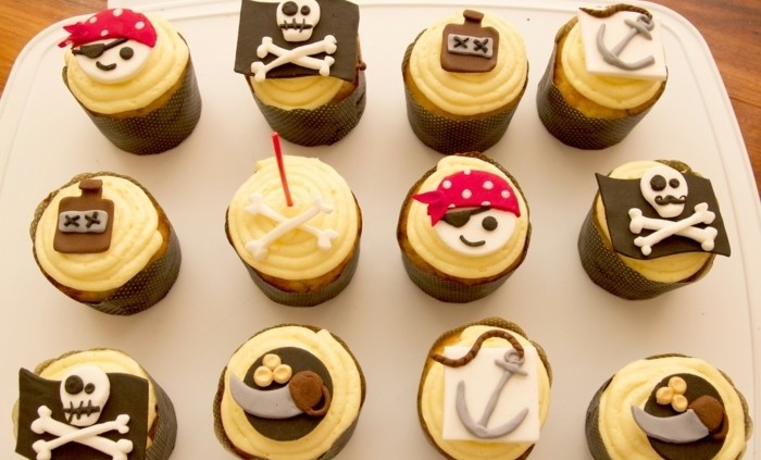 muffins-décorez-anniversaire-parti-pirates