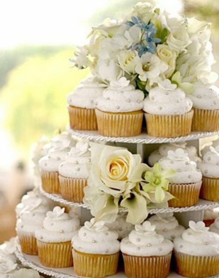 muffins-décorez-mariage-petit gâteau-déco