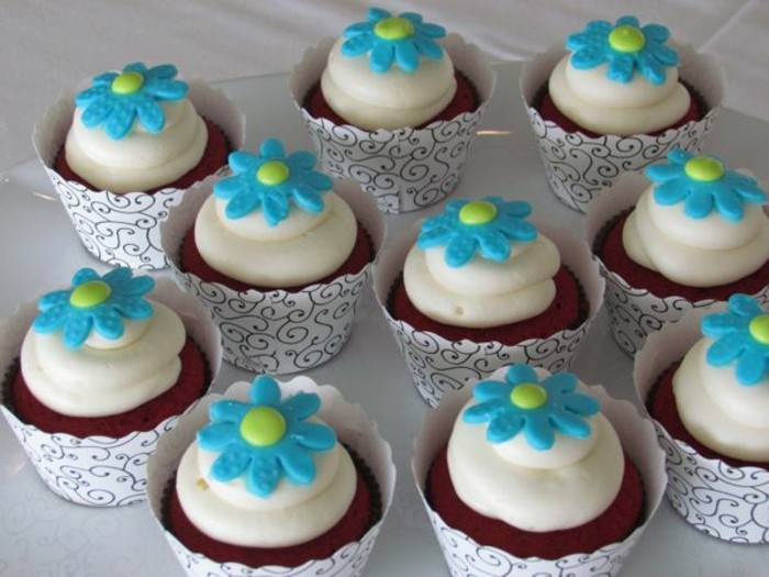 muffins-décoration-idées-Blumenfeld-petit gâteau-déco