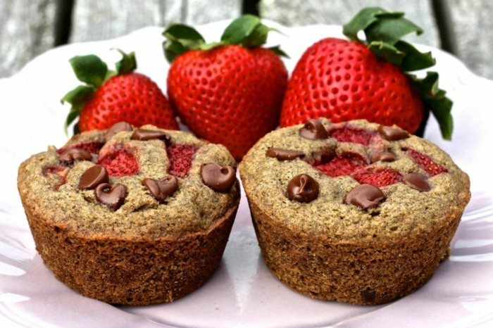 muffins-décorer-vous-faire-chocolat-et-classe-fraise goût
