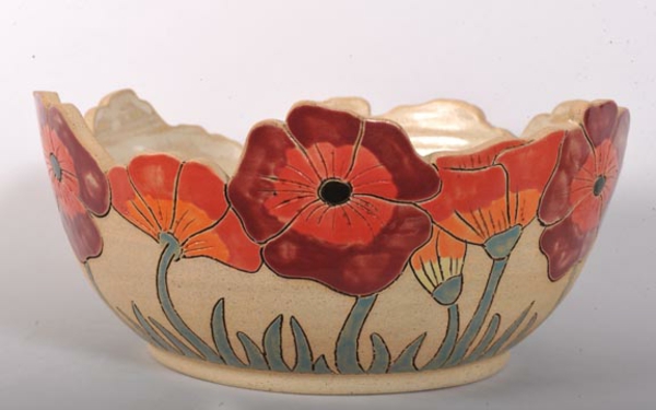 fruta cuenco de cerámica-interesante-mirada y forma creativa