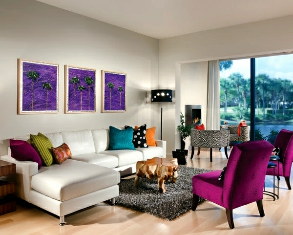 orquídea color fondo de pantalla de tres púrpura en la pared