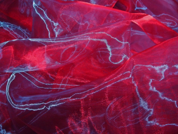organza verhot syklaami väri - valokuva otettu lähistöllä