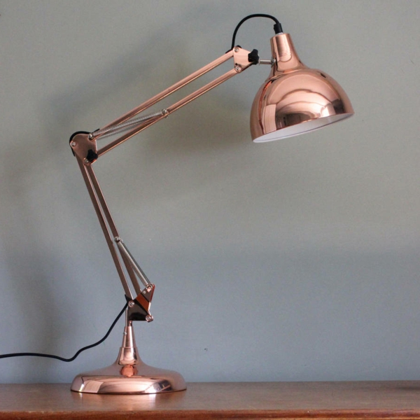 original_copper-الجدول قابل للتعديل مصباح حجمها