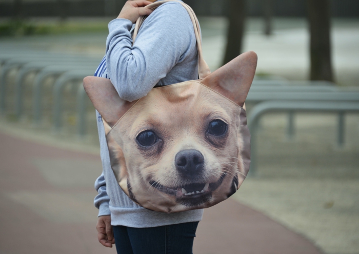 الهدايا الصورة الأصلية جيب الطباعة وجها من واحد في الكلب