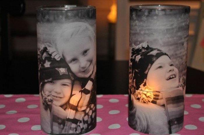מתנות תמונה מקוריות פרצופי שתי כוסות הדפסה-ילד