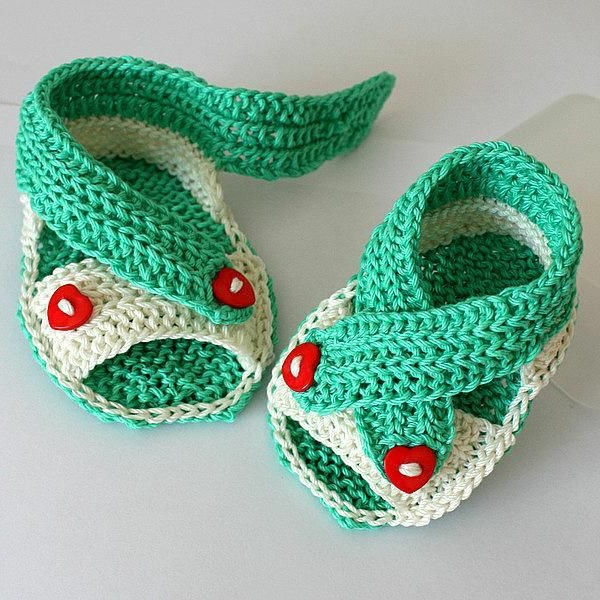 оригинални модели-пра-дизайн-плетиво бебешки обувки-пра-идеи-за-Häkeleien