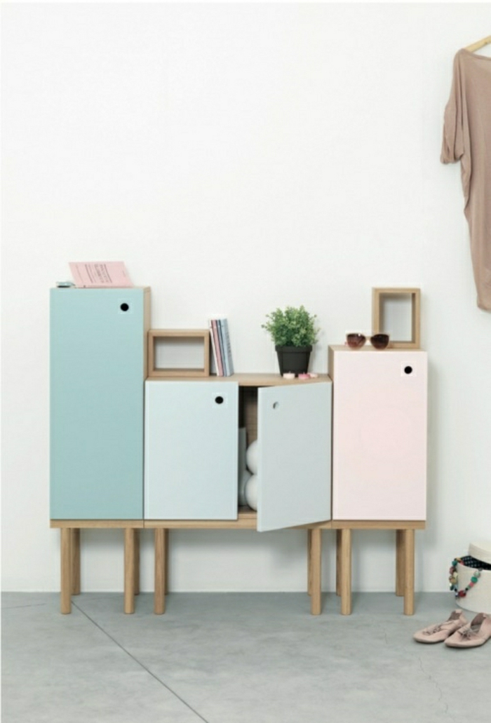 pasztell színpaletta-fal színes falú kialakítás-with-szín-falkiképzéshez-ötletek-cabinets-