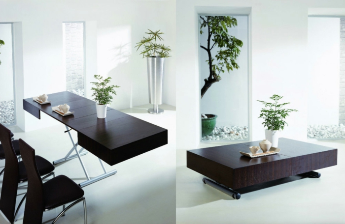 节省空间的家具，两个很具吸引力的设计