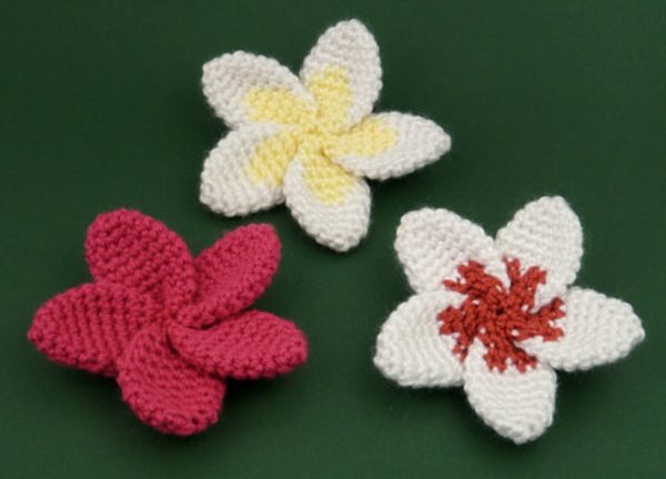 crochet florets - שלושה דגמים חמודים מאוד