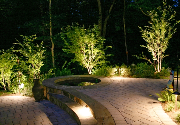 池设计池 - 设计 - 园林设计，园林灯园林的想法，花园式
