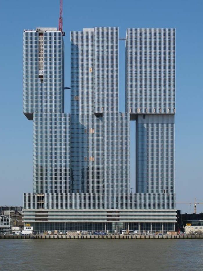 posztmodern-architektúra három nem konvetionelle Felhőkarcolók