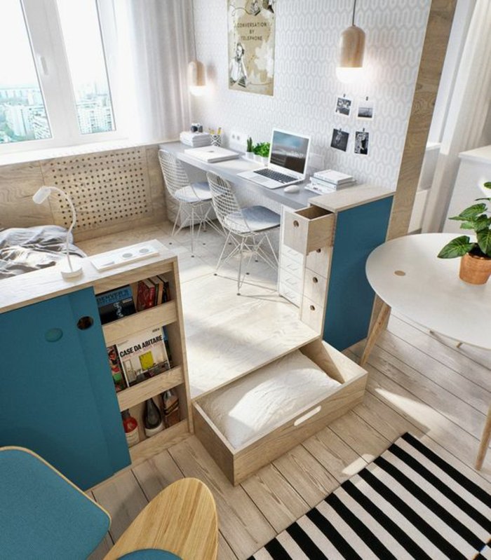 πρακτικό διαμέρισμα-set ιδέες-για-μικρό διαμέρισμα
