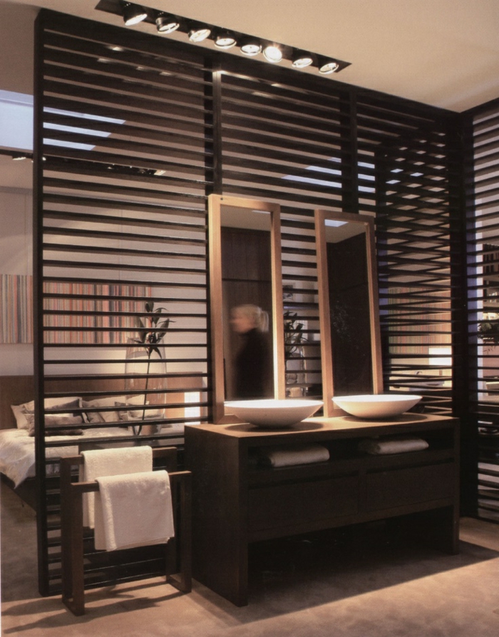 空间trenner-的木两优雅镜式卫浴