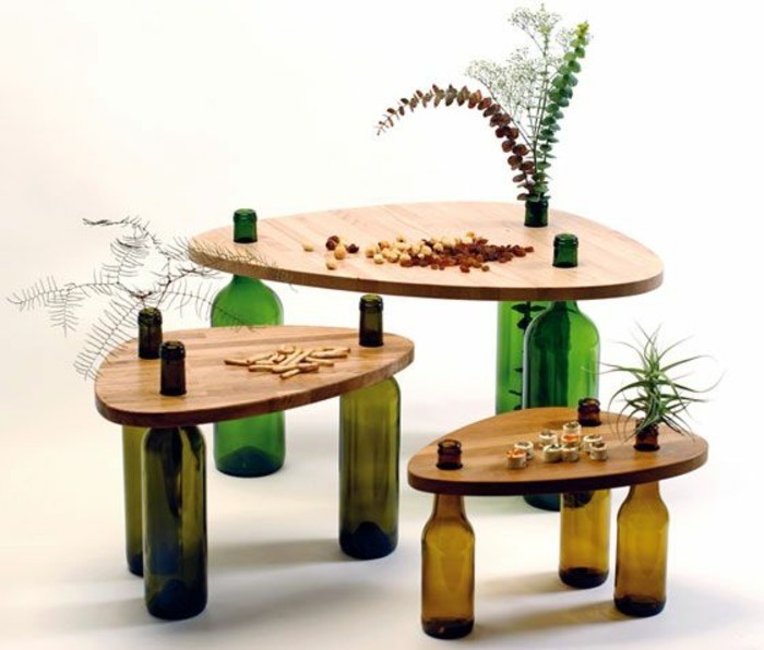 recyclage Tinker bois de petites tables