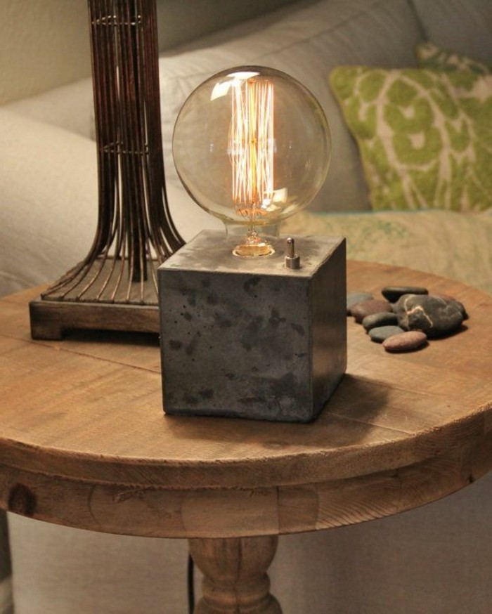 recyclage des exemples de meubles-intéressants-lampes-pour