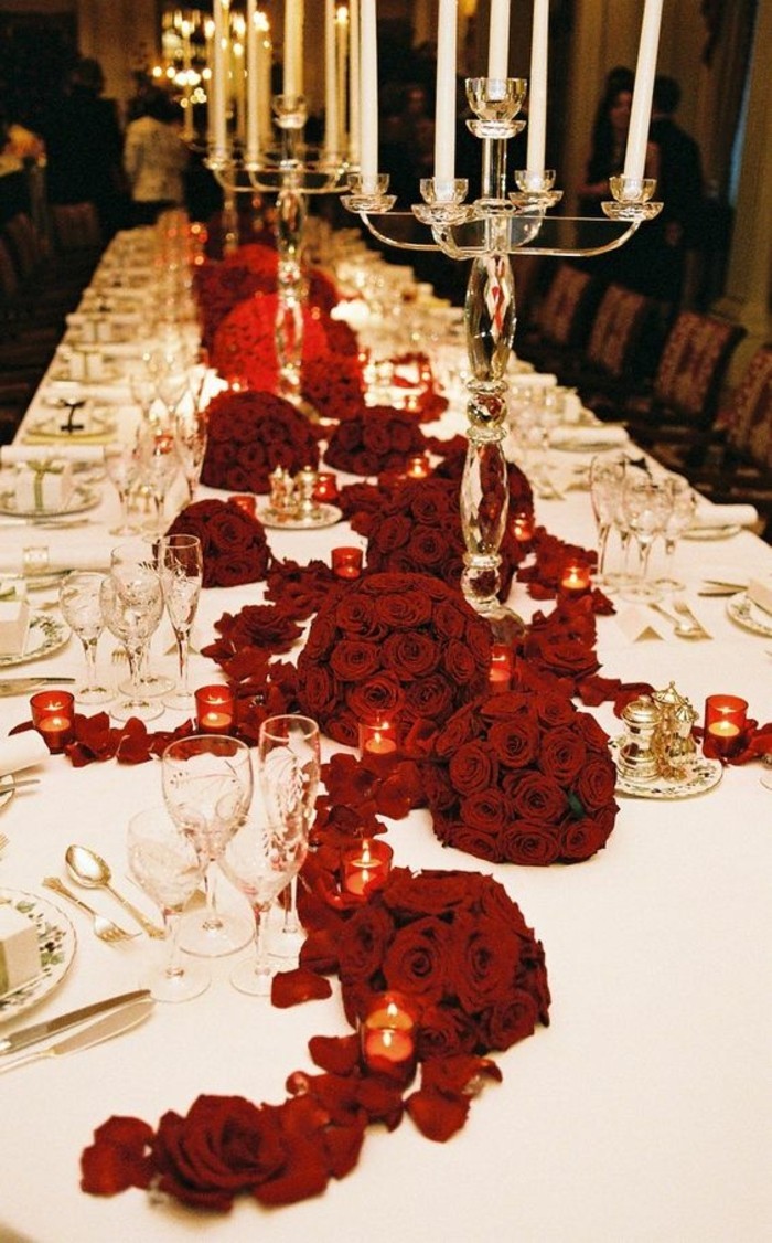 romantično-vjenčanje t-s-lijepih-crveno-ruža