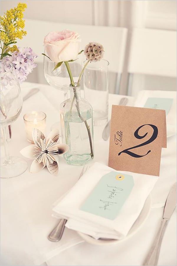 ורדי חתונת זכוכית רעיונות למטרות בלתי נשכחת-הגדרת שולחן חתונה
