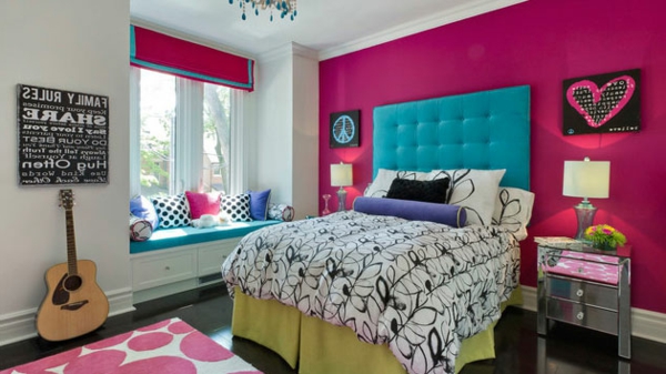 розова спалня дизайн идея
