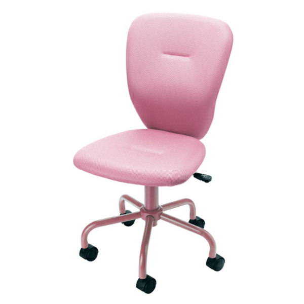 粉红色的，舒适的办公椅优雅的模型办公家具