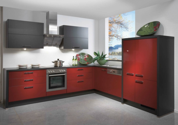 design rouge-cuisine-moderne