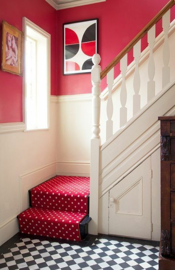 楼梯理念的红地毯