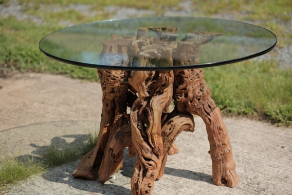 अच्छा, Driftwood से देहाती रचनात्मक-टेबल