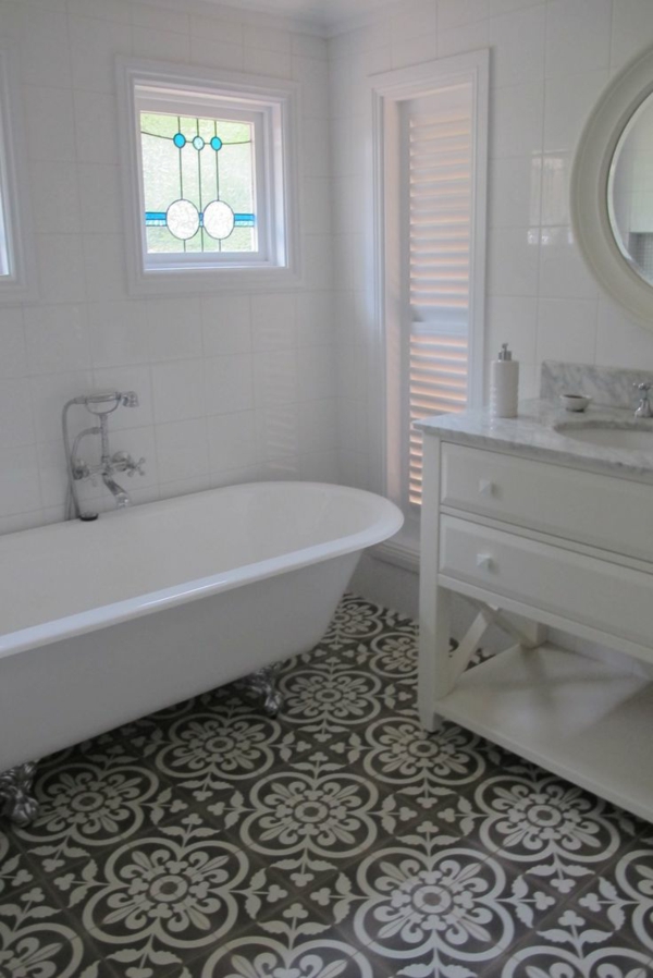 ιδέες-για Πλακάκια μπάνιου Moroccan- - όμορφη
