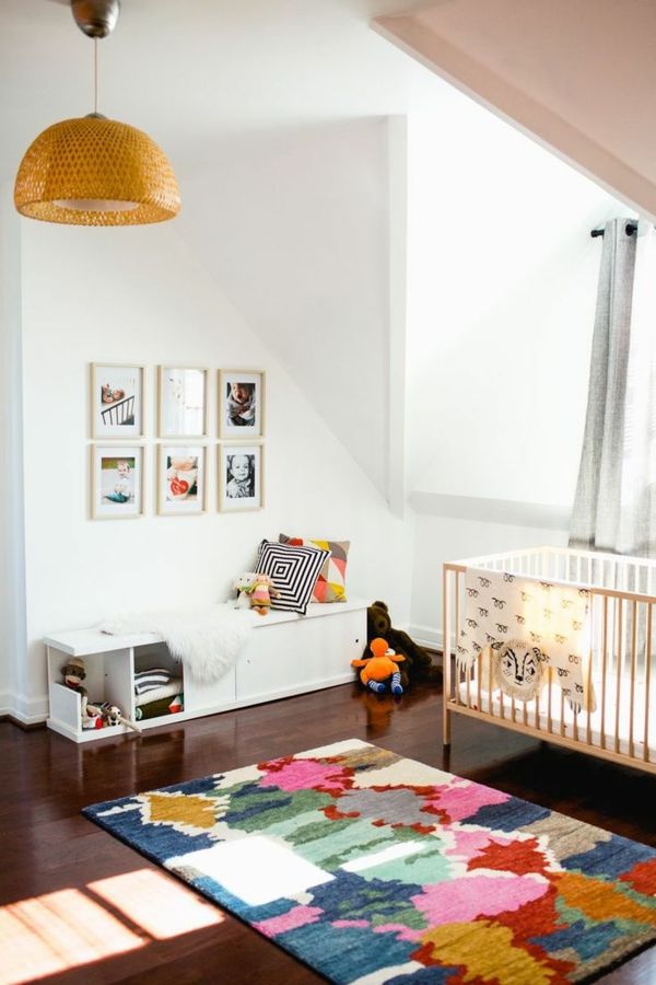 bellas ideas-para-el-interior con pisos de madera y alfombras