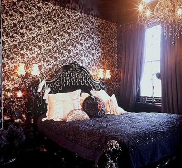 漂亮的哥特式卧室