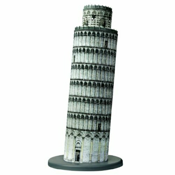liuskekivi torni 3D palapeli malli