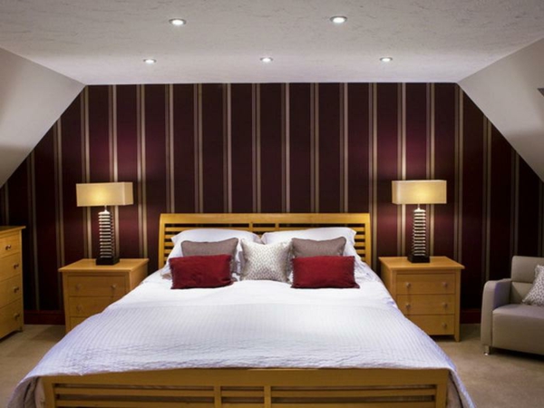 卧室色彩现代设计天花板照明