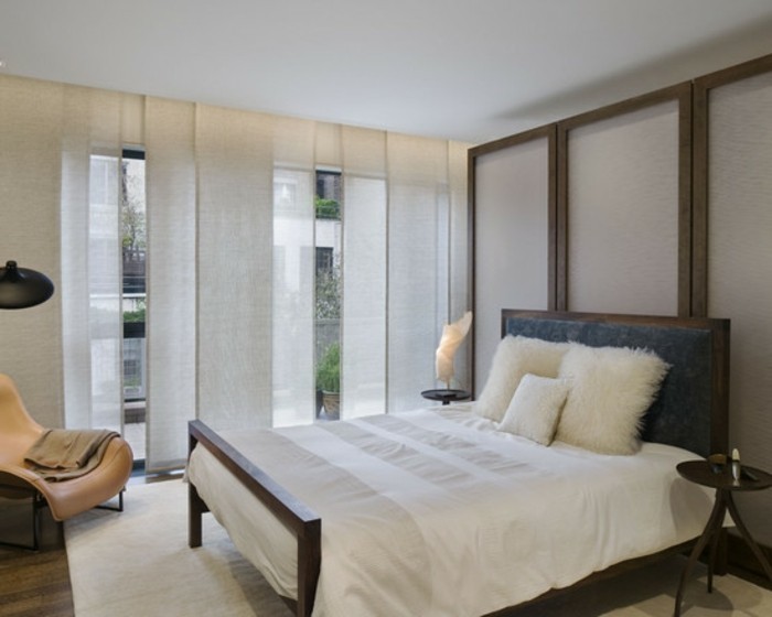 卧室的窗口，使现代的设计思路