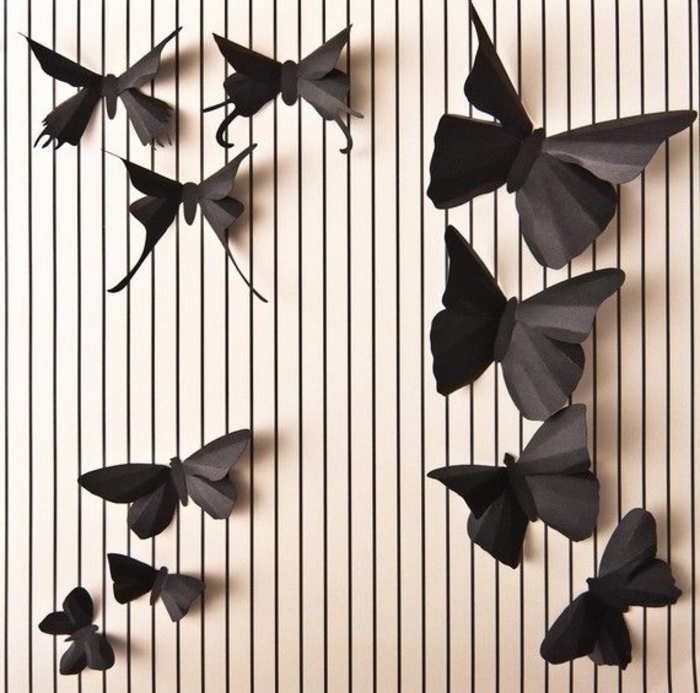 तितलियों डेको-black-मॉडल