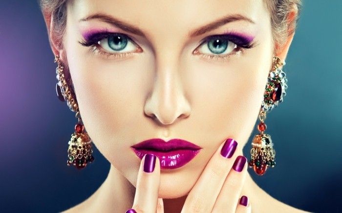 maquillage des yeux-exotiques-look par le maquillage maquillage maquillage pour les femmes-plus-belle-bijoux