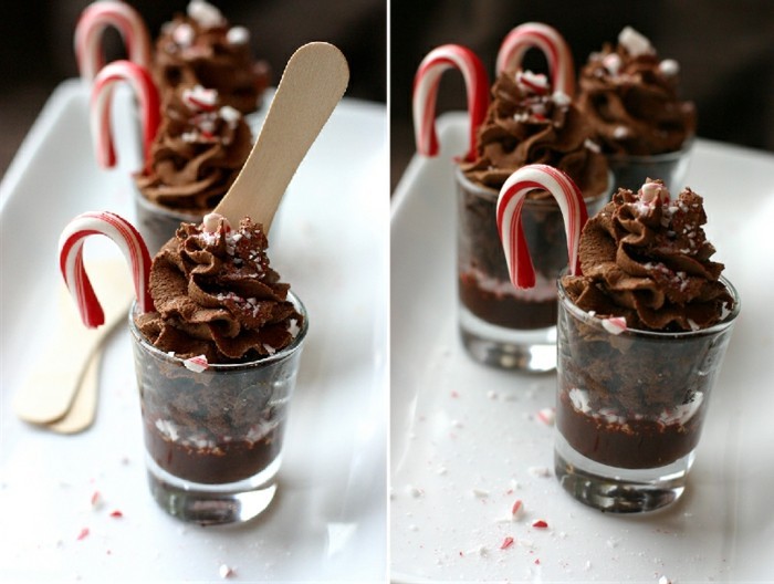 csokoládé must-egyszerű desszert-könnyű desszert-desszert-in--üveg karácsony