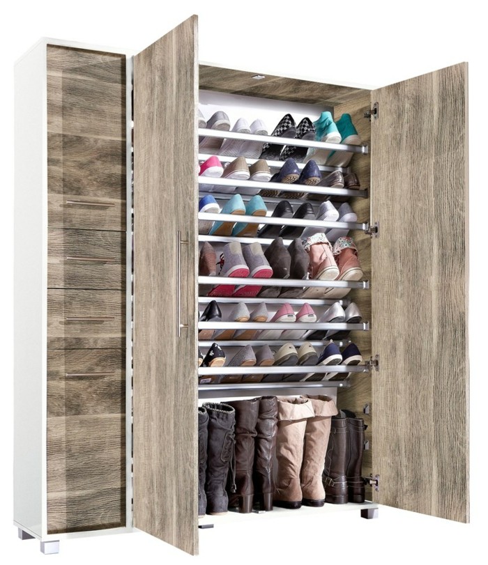 הנעל ארון-עצמו-Build-a-נעל בארון-מ-עץ