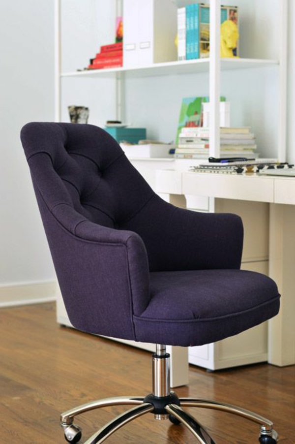 silla de oficina negro-cómoda Modelo elegante mobiliario de oficina