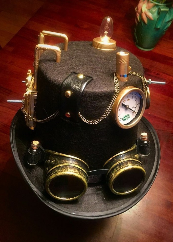 musta-steampunk-hattu-with-steampunk suojalasit