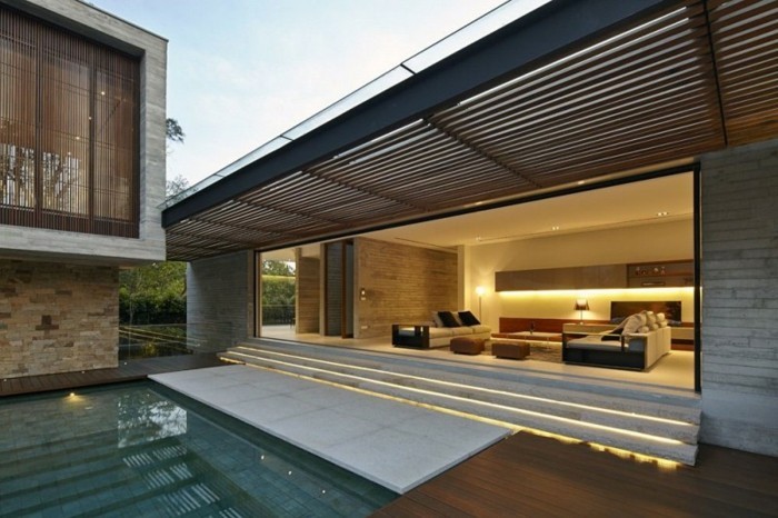 pool-fa pergola-modern design