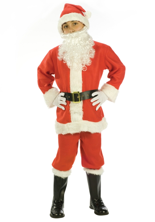 très intéressant-nice-santa-costume pour-enfants