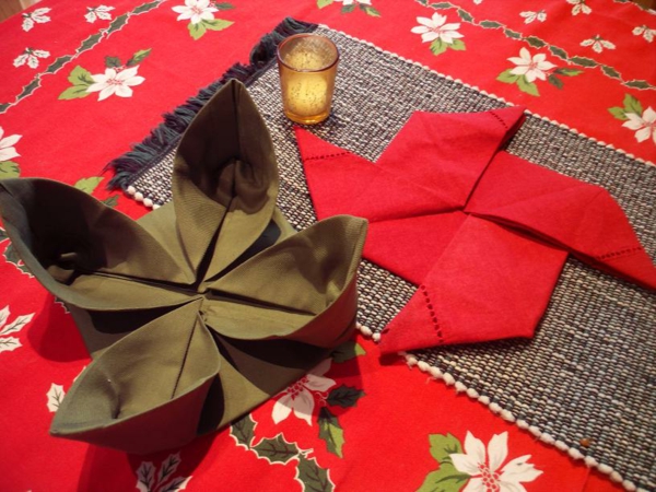卫生巾折叠-圣诞节装饰-有趣的设计