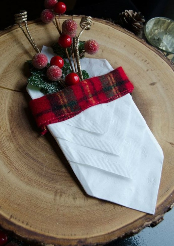 餐巾纸圣诞节餐巾皱断纸